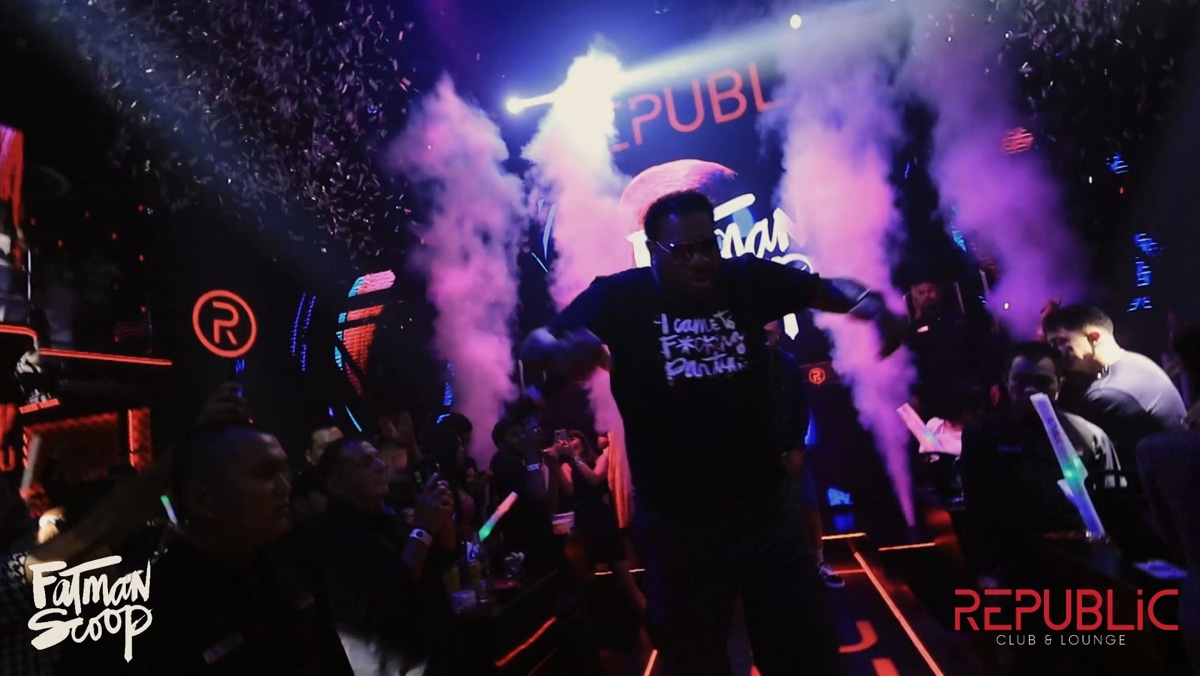 Fatman Scoop at Republic Club Pattaya