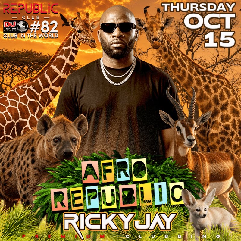 Afro Republic, Republic Club Pattaya, 15 October