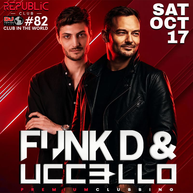 Funk D & Uccello, Republic Club Pattaya, 17 October