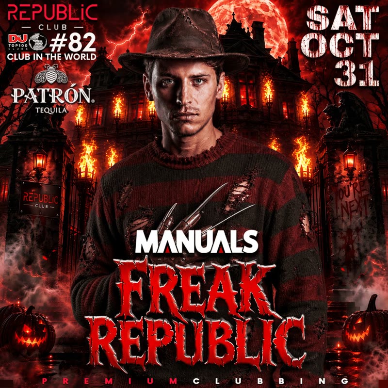Freak Republic Halloween, Republic Club Pattaya, 31 October